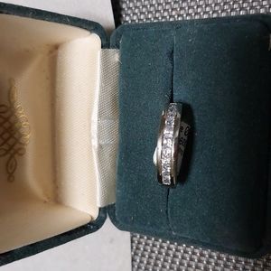 Sterling Silver CZ Ring Sz 6, 7 or 8